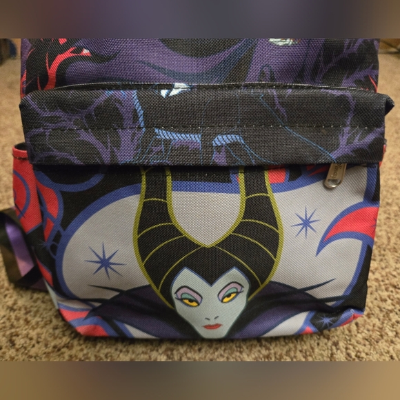 KBNL Maleficent 12inch Deluxe Oversize Print Daypack A21311 Medium - Picture 2 of 9